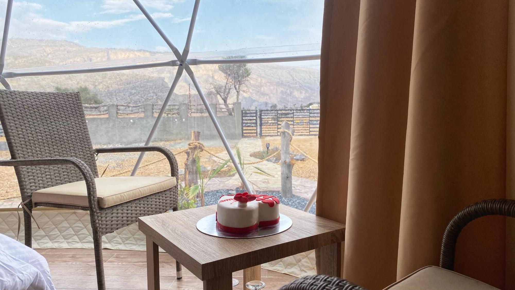 Hotel Jabal Shams Domes Saab Bani Khamis Exteriér fotografie