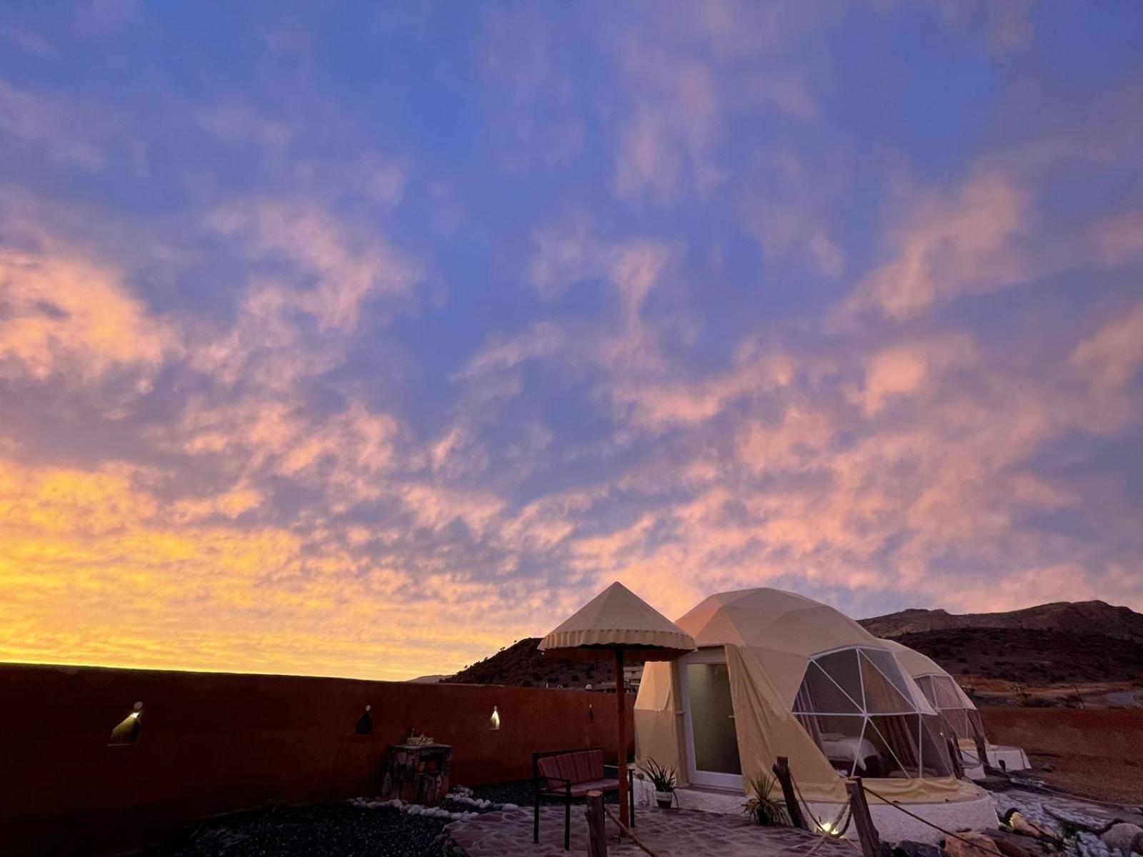 Hotel Jabal Shams Domes Saab Bani Khamis Exteriér fotografie