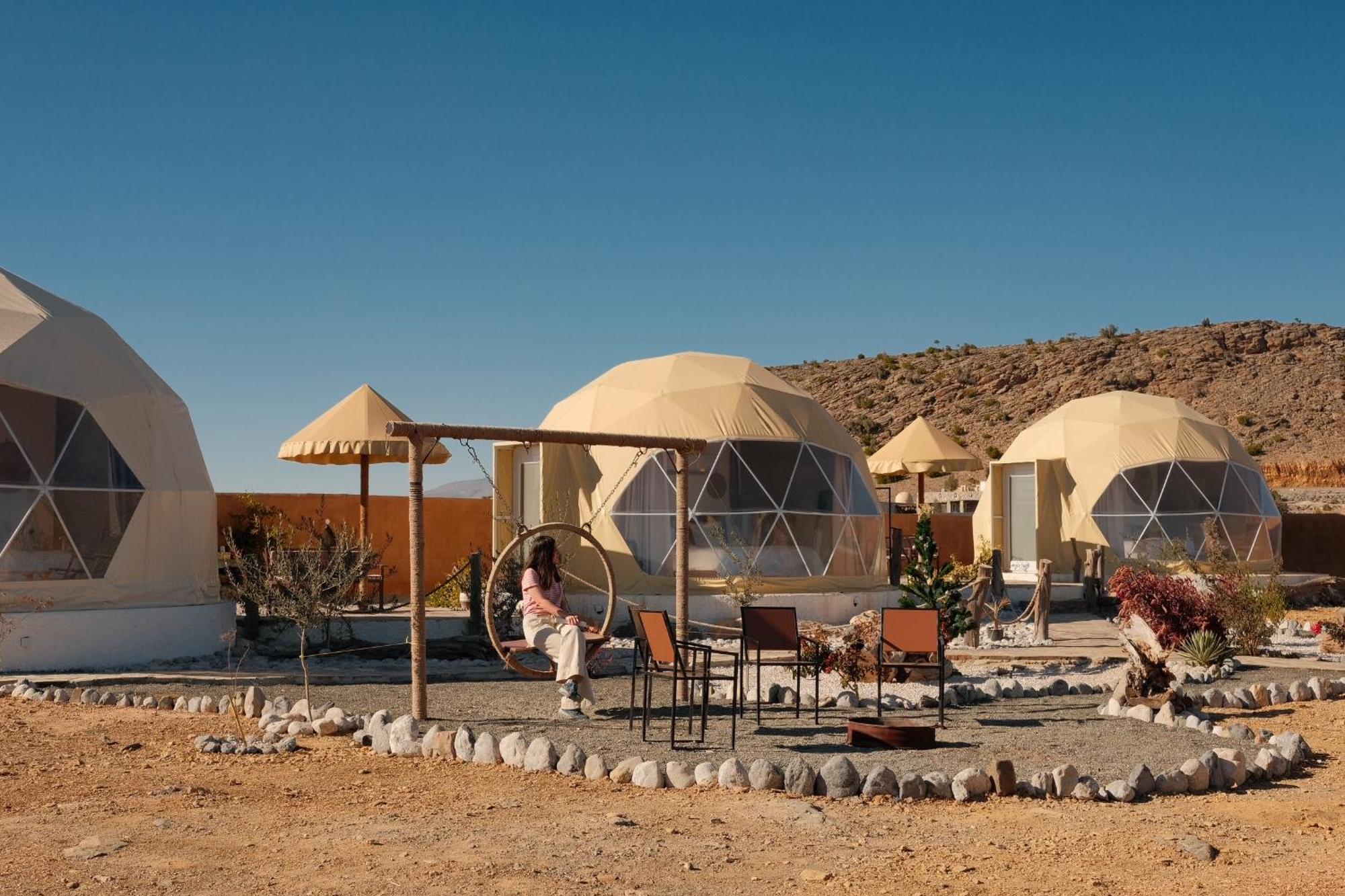 Hotel Jabal Shams Domes Saab Bani Khamis Exteriér fotografie