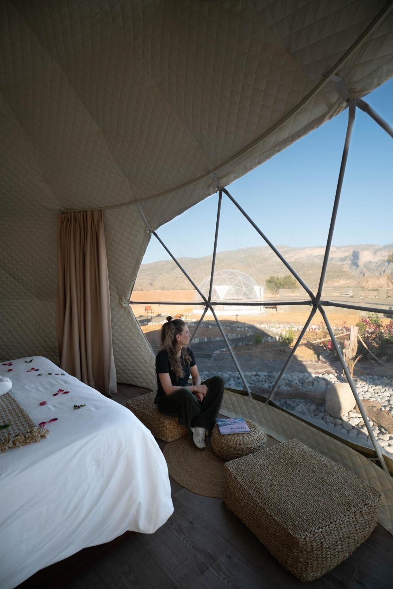 Hotel Jabal Shams Domes Saab Bani Khamis Exteriér fotografie