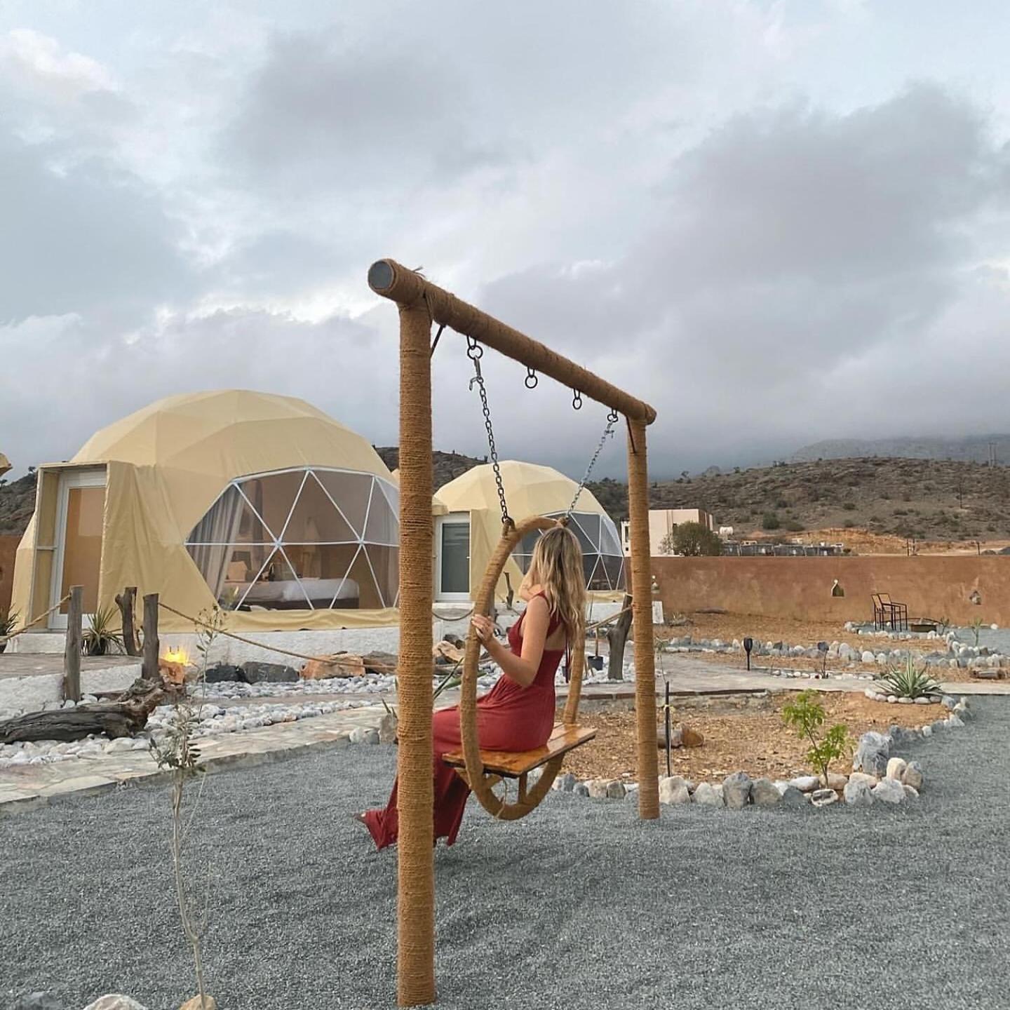 Hotel Jabal Shams Domes Saab Bani Khamis Exteriér fotografie