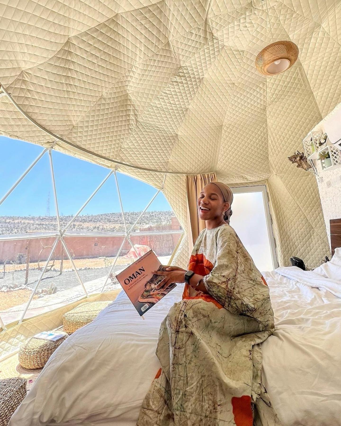 Hotel Jabal Shams Domes Saab Bani Khamis Exteriér fotografie