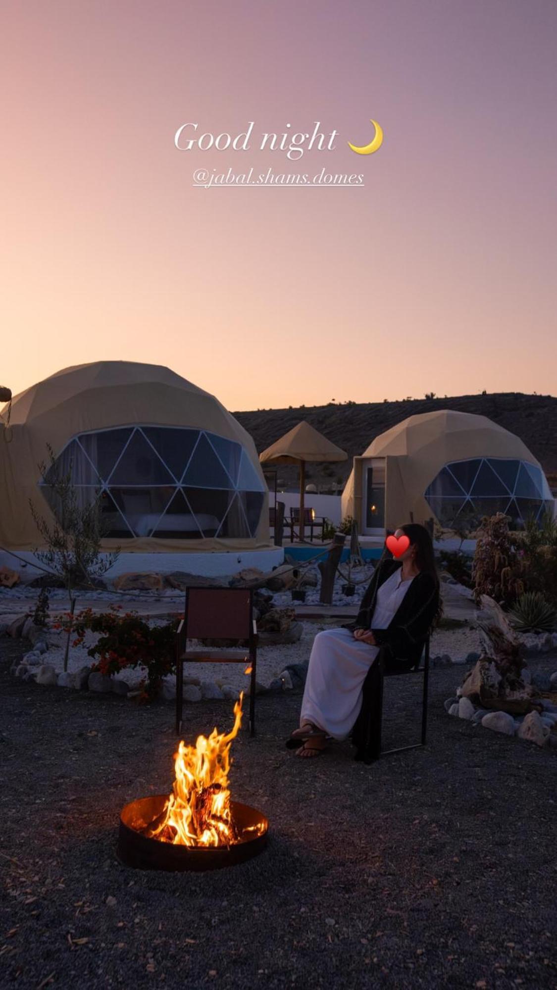 Hotel Jabal Shams Domes Saab Bani Khamis Exteriér fotografie